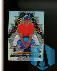 2022 UD Goodwin Champions Splash of Color #SCP19 Jose Perdomo - Baseball